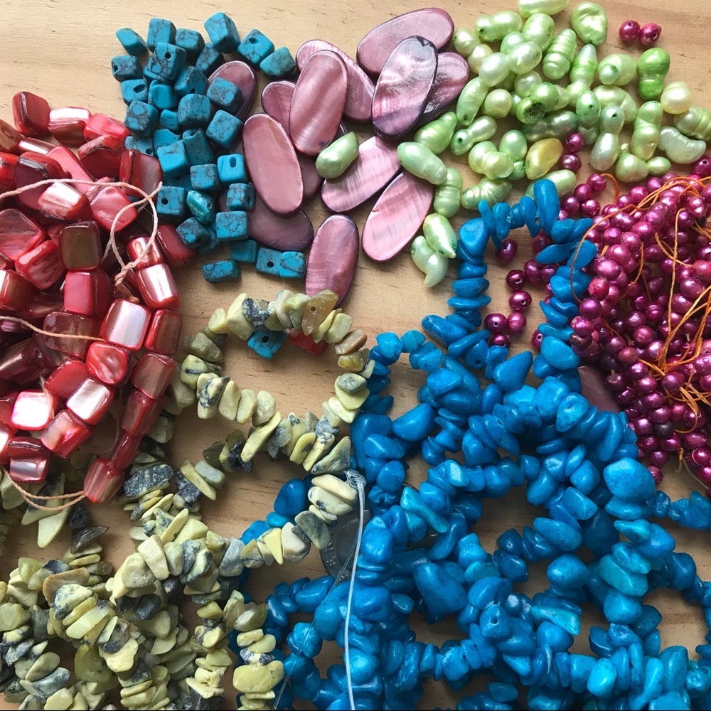 Mix of Craft Jewelry Making Beads
